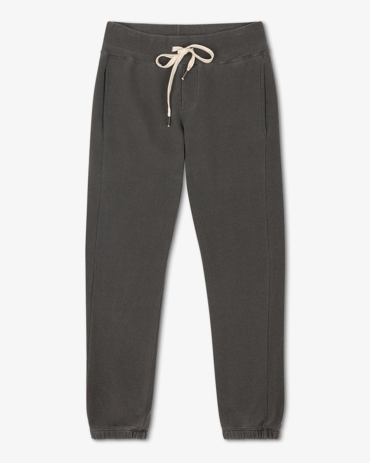NSF Clothing Sayde Slim FT Sweatpant in Faded Black