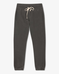 NSF Clothing Sayde Slim FT Sweatpant in Faded Black