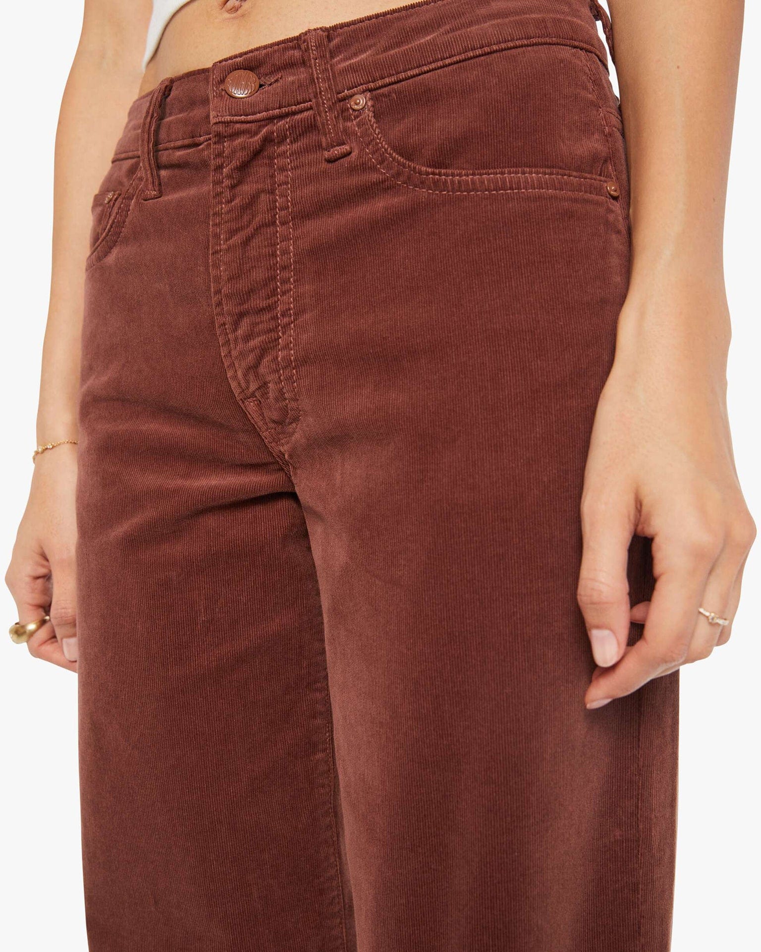 Mother Denim The Mid Rise Maven Ankle in Hopscotch- Aztec