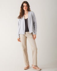 Long Carpenter Pants in Oatmeal - Bliss Boutiques