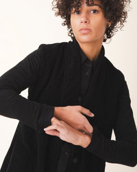 Fireside Vest in Black - Bliss Boutiques