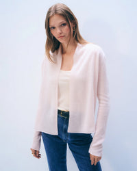 Cashmere Mini Trapeze in Pink Sand - Bliss Boutiques
