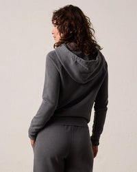 NSF Clothing Lisse Fitted Pullover FT Hoody in Faded Black