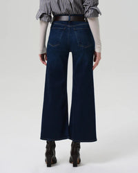 Citizens of Humanity Denim Lyra Wide Leg Crop in Dakota