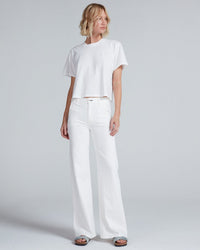 Brighton Trouser in Ivory - Bliss Boutiques