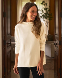 Monterey Sweater in Cream - Bliss Boutiques