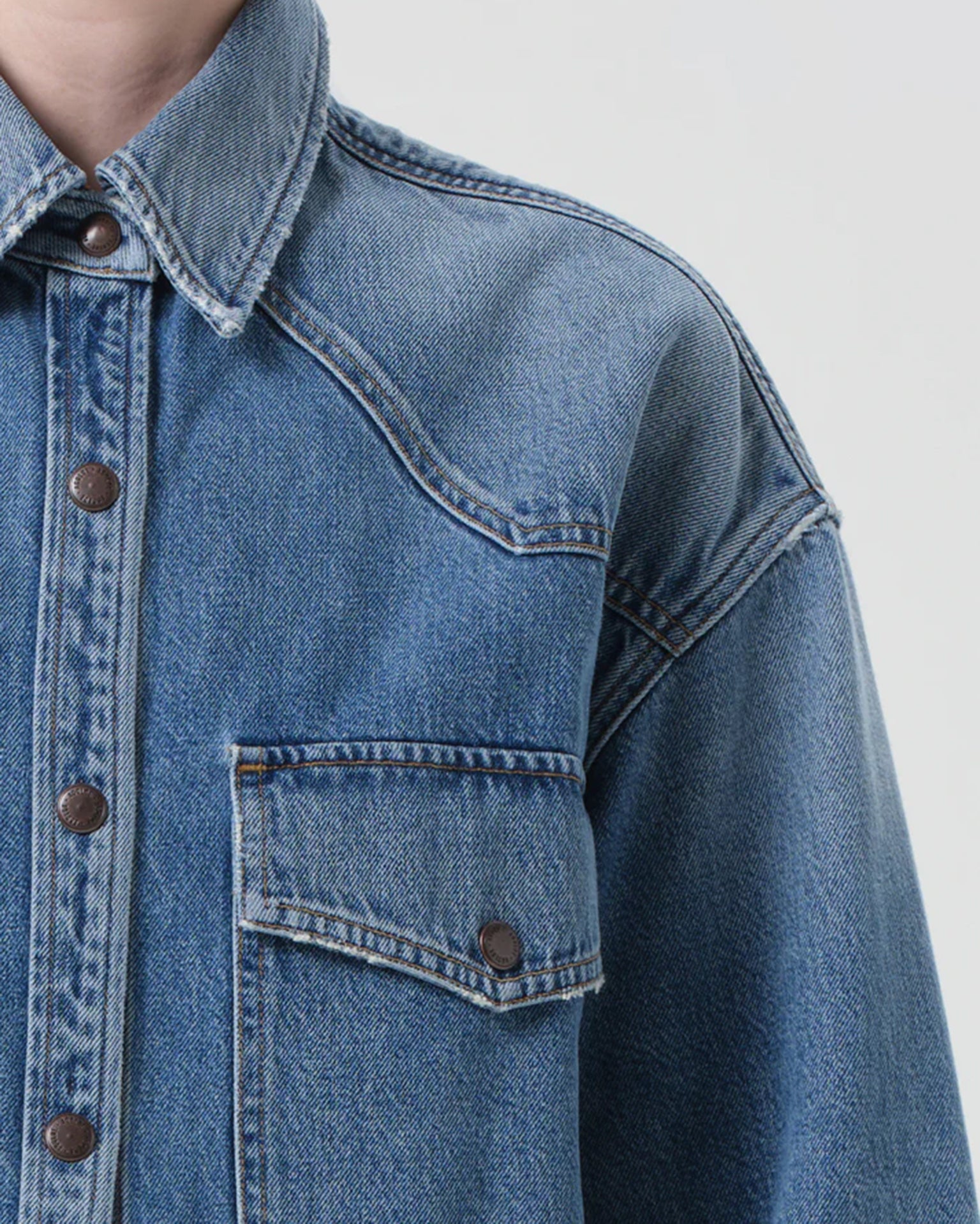 AGOLDE Lotta Shirt in Grade