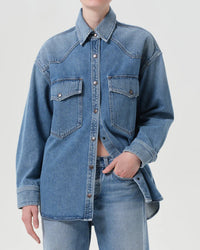 AGOLDE Clothing Lotta Shirt in Grade