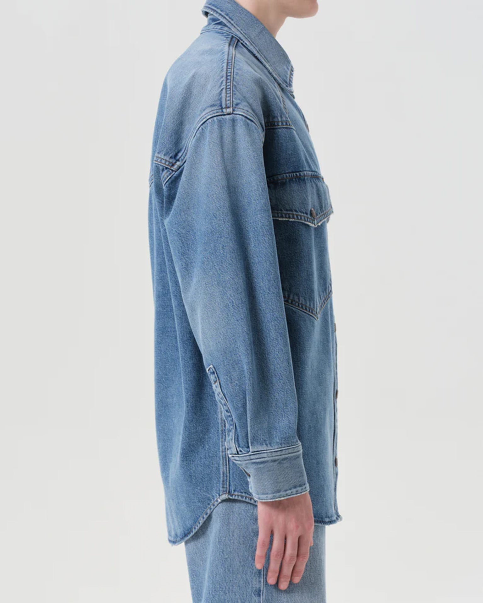 AGOLDE Lotta Shirt in Grade