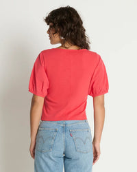 Alma Cropped Top in Flora