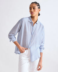 Hartford Charlot Blouse in Blue