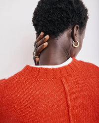 Hartford Clothing Mage Crewneck Sweater in Lipstick