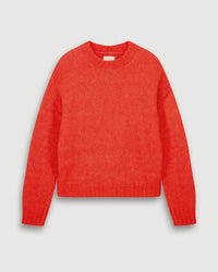 Hartford Clothing Mage Crewneck Sweater in Lipstick