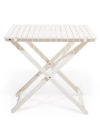 Business & Pleasure Co Tall Folding Table - Antique White