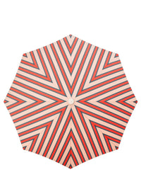 Business & Pleasure Co Amalfi Umbrella - Bistro Dusty Pink Stripe