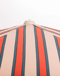 Business & Pleasure Co Amalfi Umbrella - Bistro Dusty Pink Stripe
