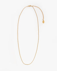 Clare V. Jewelry Gold Vermeil 18in Barrel Chain Necklace