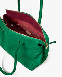 Beatrice - Smooth Nubuck in Deep Emerald - Bliss Boutiques