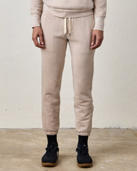 NSF Clothing Sayde Slim FT Sweatpant in Faded Taupe