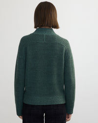 Margaret O'Leary Tahoe Zip-Up in Kale Mix