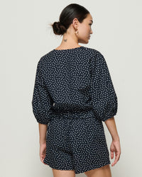 Nation LTD Celeste Top in Cabana Polka Dot