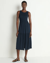 Clementine Midi Dress in Night Sky