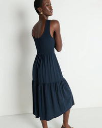 Clementine Midi Dress in Night Sky