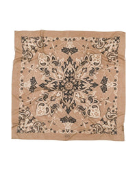 Maison Lecomte Flament Classic Cotton Bandana in Natural