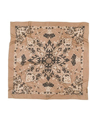 Classic Cotton Bandana in Natural - Bliss Boutiques
