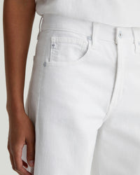 AG Jeans Hattie Crop in Gallery White