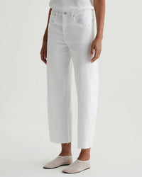 AG Jeans Hattie Crop in Gallery White