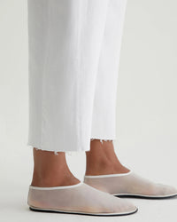 AG Jeans Hattie Crop in Gallery White