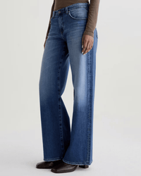 Adria Low Rise Wide Leg in Headline - Bliss Boutiques