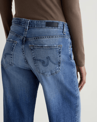 AG Jeans Denim Adria Low Rise Wide Leg in Headline