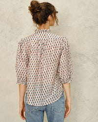 MABE Devi Print L/S Top in Multi