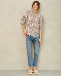 MABE Devi Print L/S Top in Multi