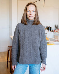 Toby Sweater in Mink Caribou