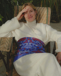 Bastille Day Wool & Cashmere Bandana