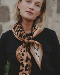 Maison Lecomte Flament Leo 100% Silk in Camel