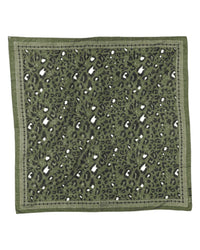 Maison Lecomte Flament Leo Cotton Bandana in Kaki