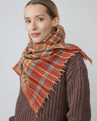 Moismont Accessories Spice MC Innes Wool Scarf No 804 in Spice