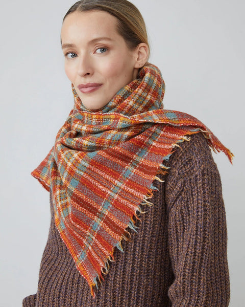 Moismont MC Innes Wool Scarf No 804 in Spice - Bliss Boutiques