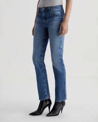 Mari Mid Rise Slim Straight in Tinseltown - Bliss Boutiques