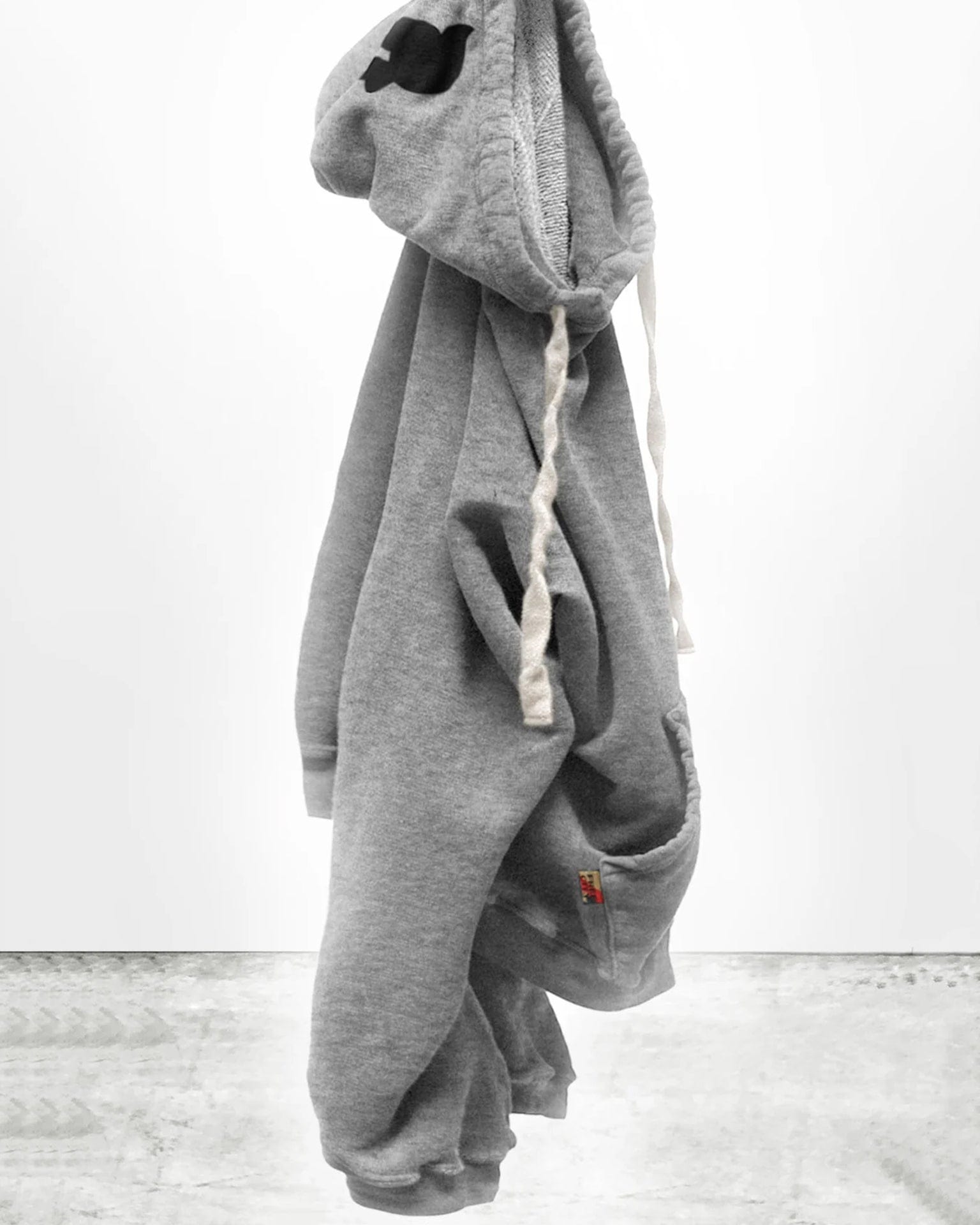 Basic Goodness Lt Terry Fluff Hoodie in Heather Yumm