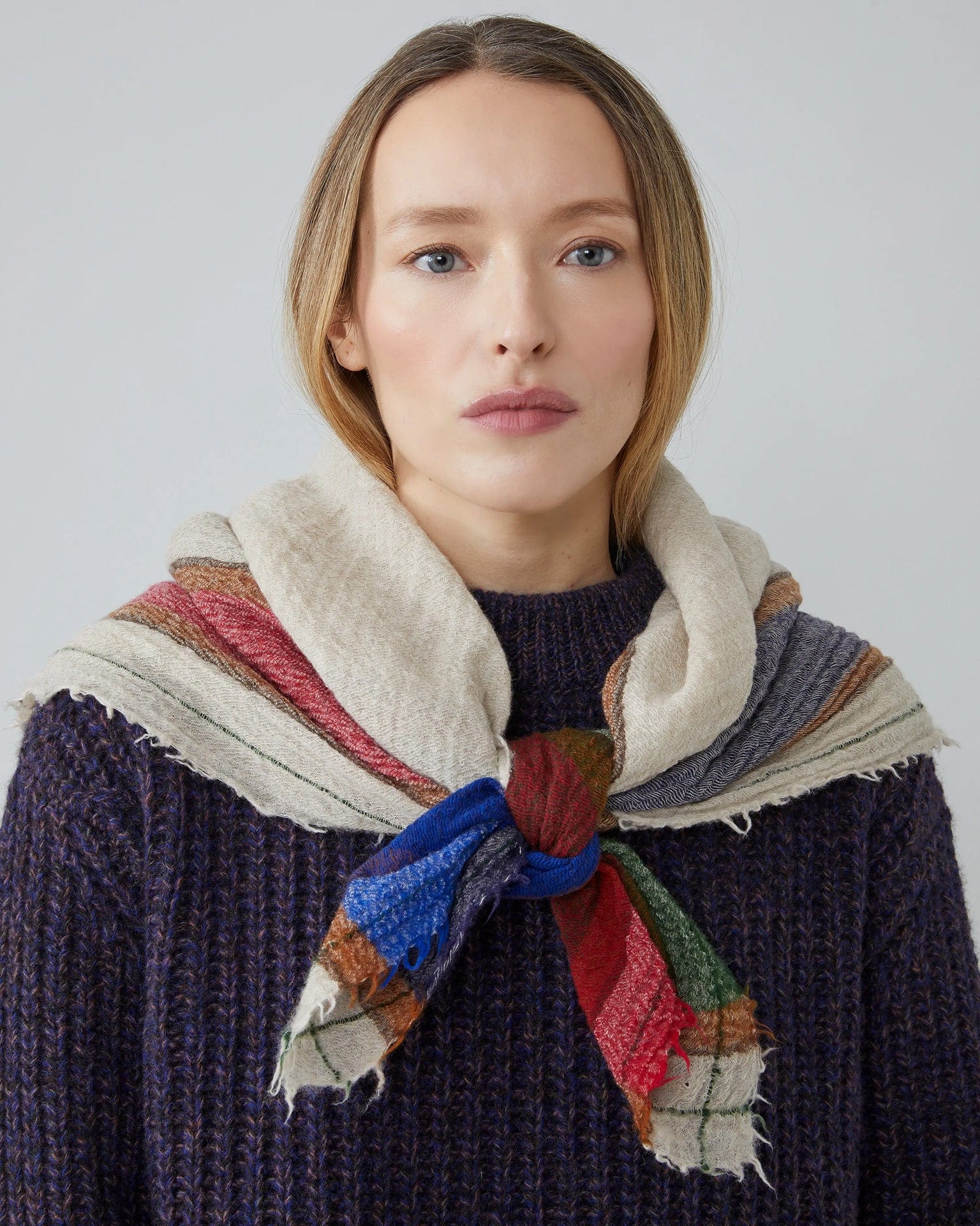 Moismont Accessories British Green Maddy Scarf No 687 in British Green