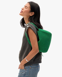 Fleurine - Smooth Nubuck in Deep Emerald - Bliss Boutiques