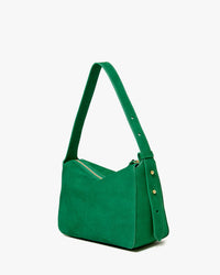 Fleurine - Smooth Nubuck in Deep Emerald - Bliss Boutiques