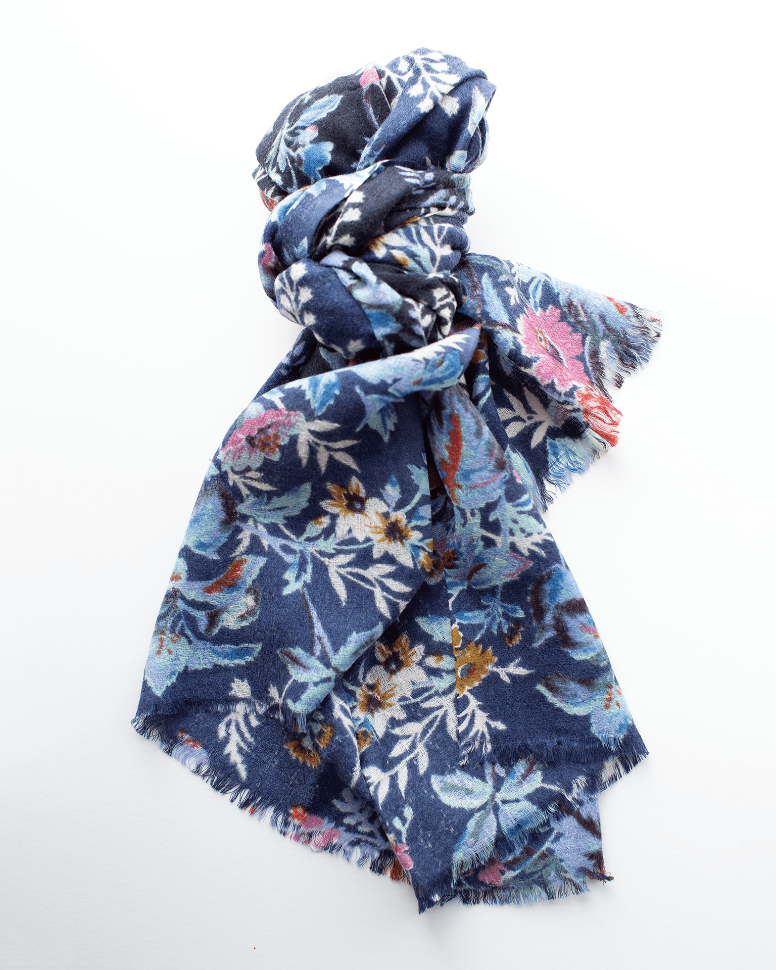 Épice Accessories o/s / Indigo Fleur 2 Scarf in Indigo