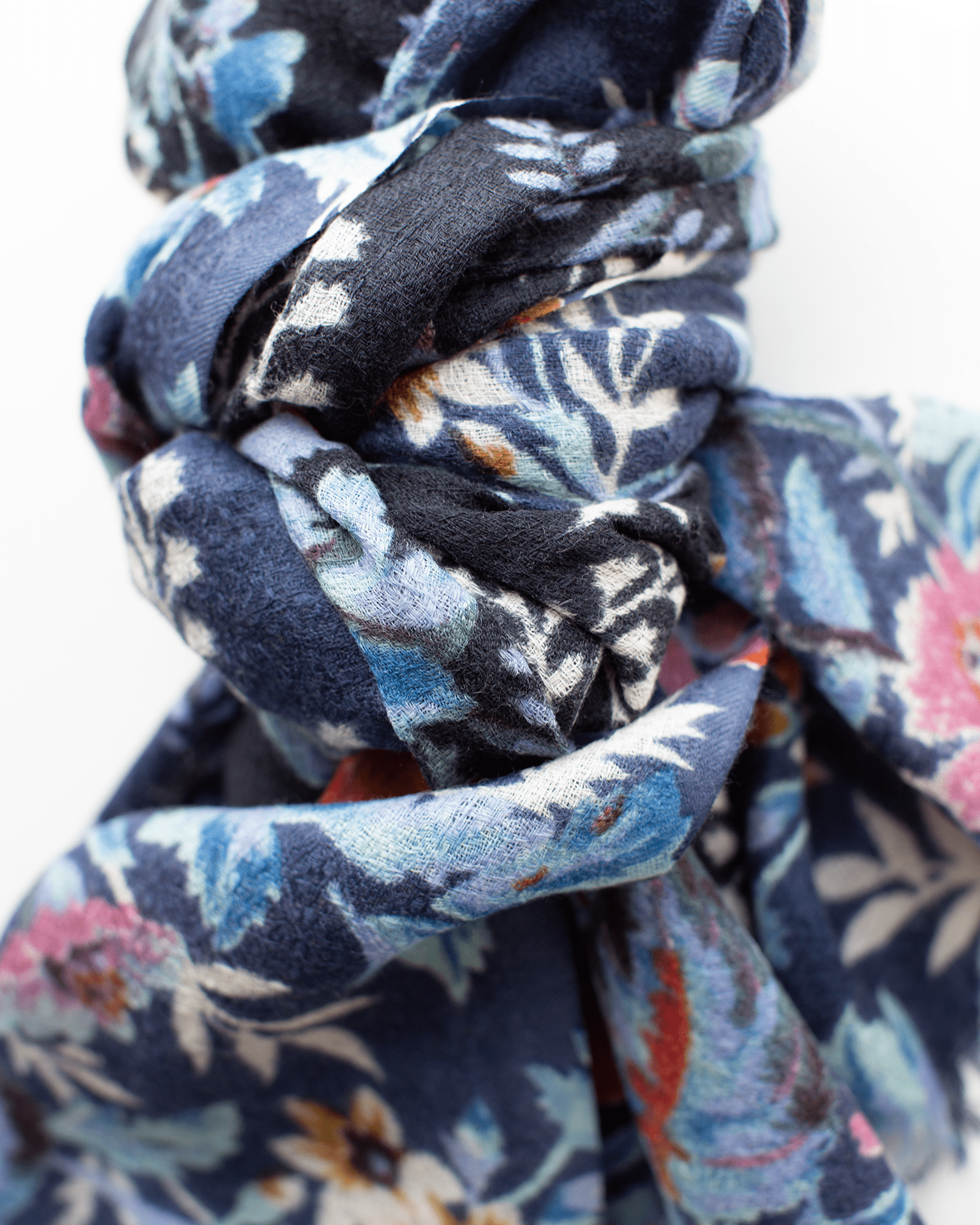 Épice Accessories o/s / Indigo Fleur 2 Scarf in Indigo