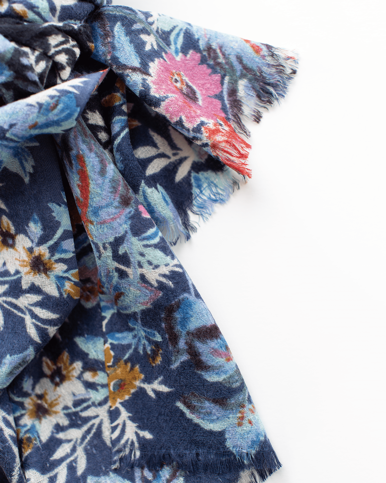 Épice Accessories o/s / Indigo Fleur 2 Scarf in Indigo